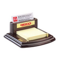 Business Card Holder with Note Pad Holder